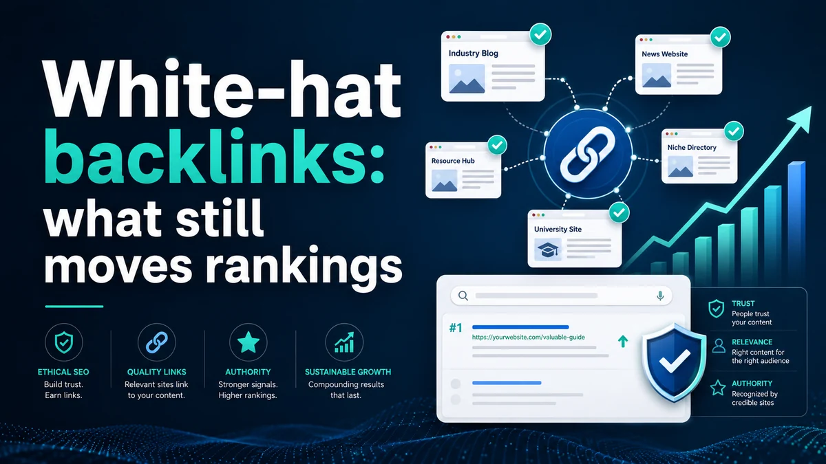 Infographic: white-hat backlinks that still move rankings — quality links, authority and sustainable growth — NEXT SEO24